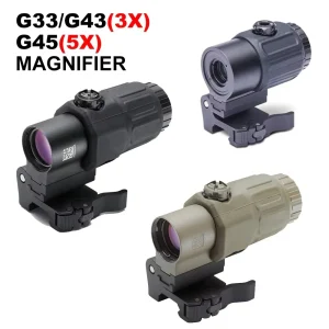Sight Fixed 3X 5X Magnifier Scope