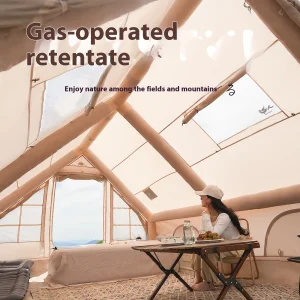 Inflatable Tents With Stove Plug, 4/6/8 Person