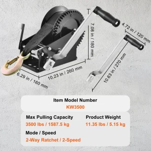 Heavy Duty Rope Crank Polyester Strap