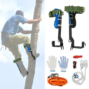 Tree Climbing Tools with Safety Belt
